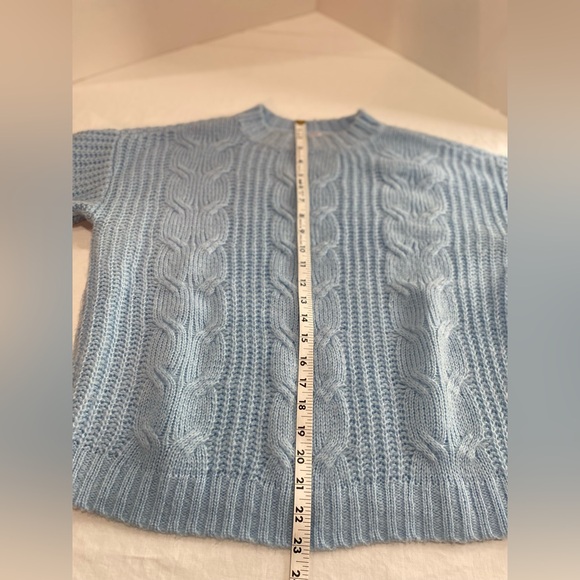 Nobo Blue Cable Knit Sweater - Picture 3 of 6